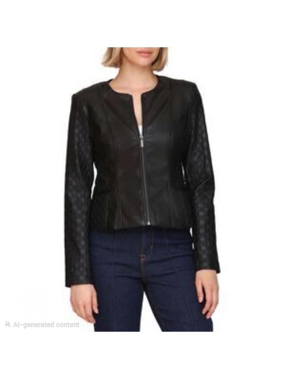 Bagatelle Faux-Ever Leather Jacket